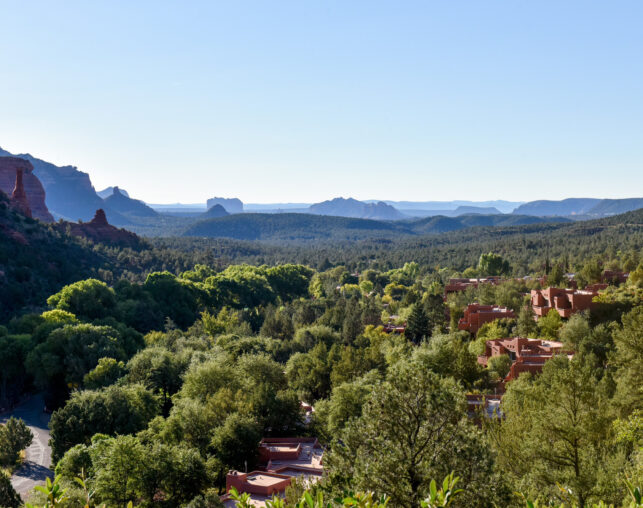 landscape view of Boynton Canyon