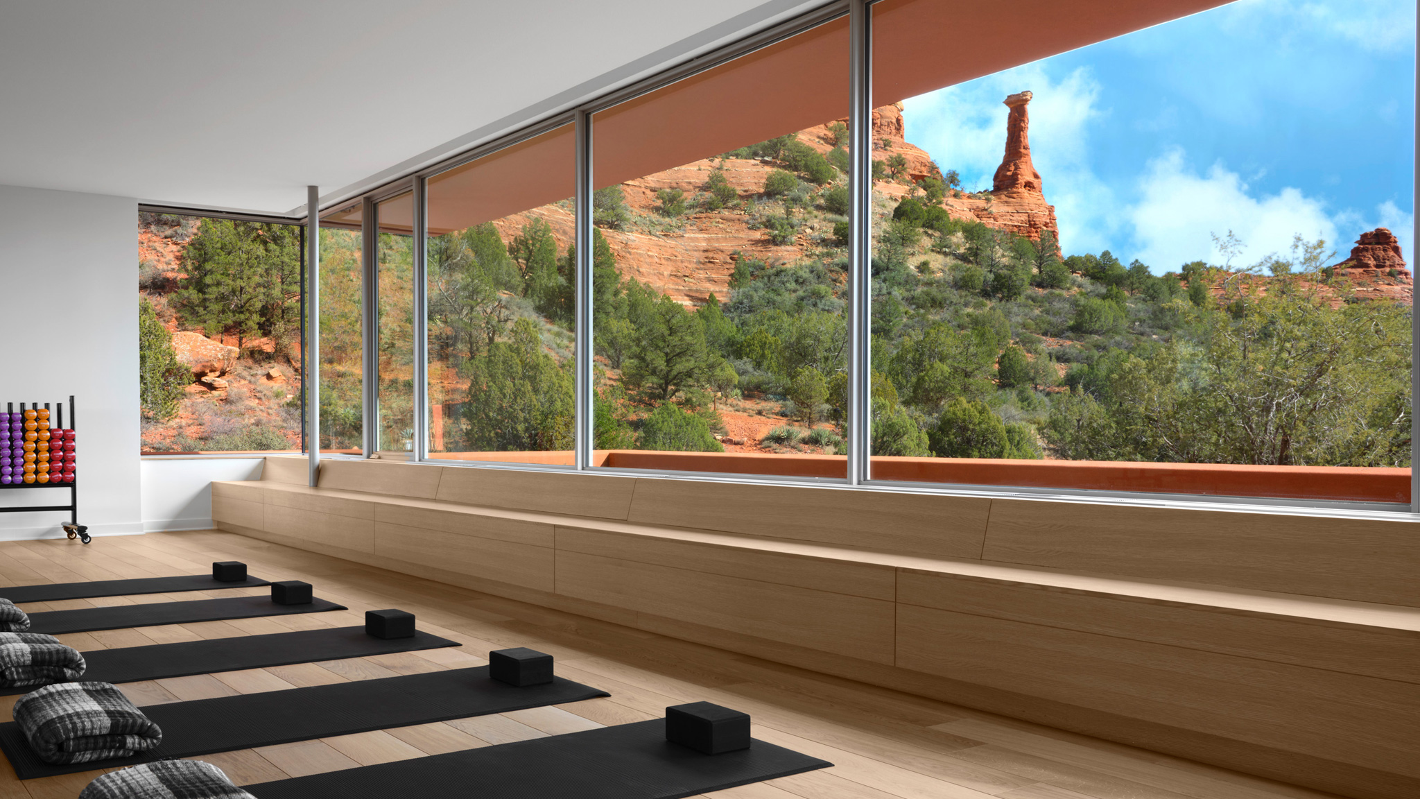 movement studio at Mii amo