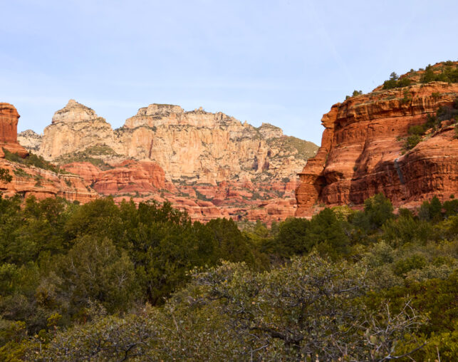 red rock trail in Boynton Canyon, Sedona, Arizona