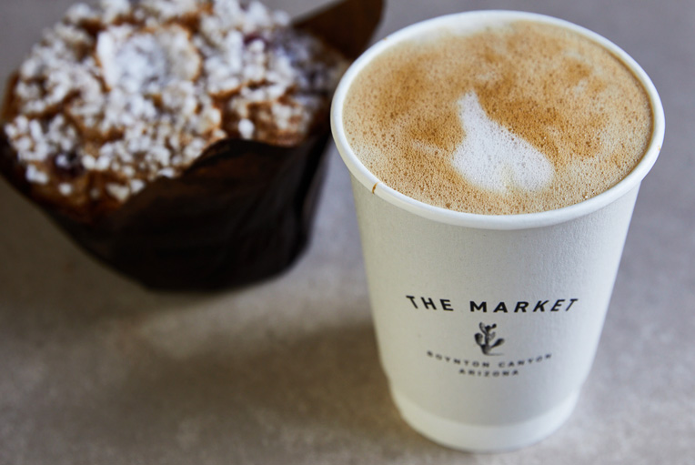 coffee at The Market